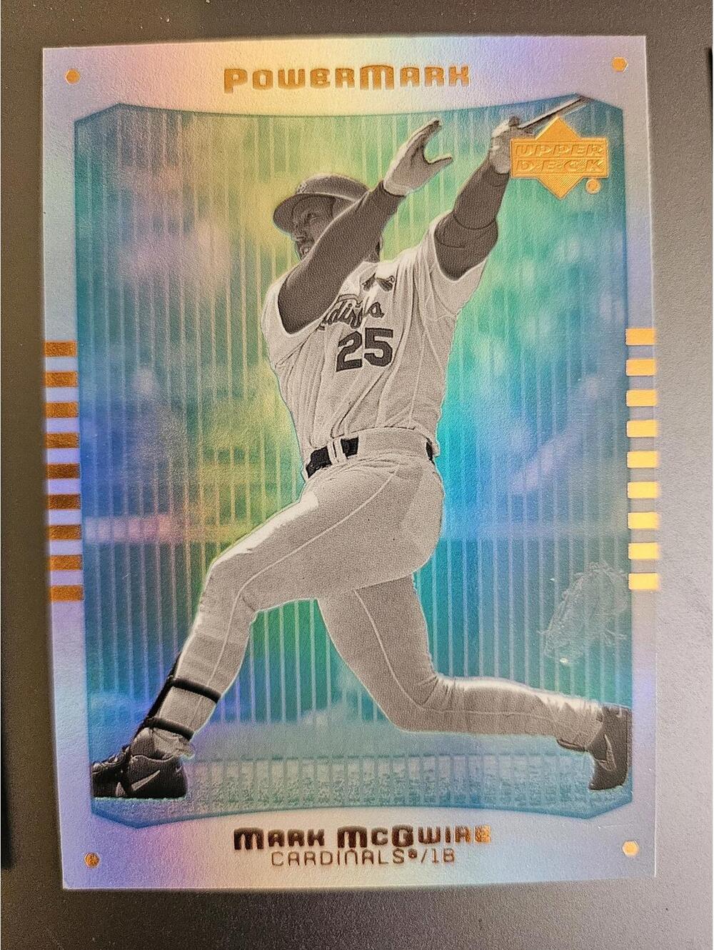1999 Upper Deck Baseball PowerMark - #Mc1 - Mark McGwire - St. Louis Cardinals